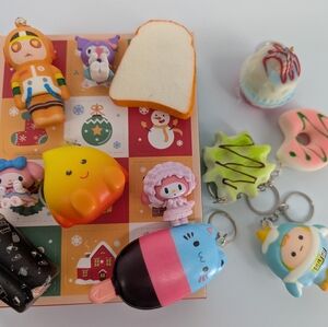 12 Days Christmas ⛄ 🎁 Advent Calendar Squishy  And Figures Blind Box Mystery